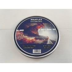 Maxflex 125x1mm katkaisulaikka 10kpl