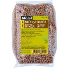 Aduki 500g Organic Red lentil, whole
