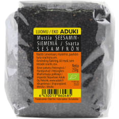 Aduki Luomu 250g seesaminsiemen musta