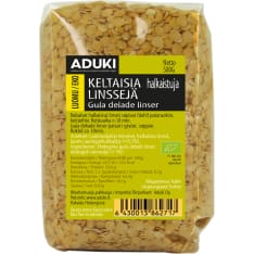 Aduki 500g Organic Yellow lentil, split