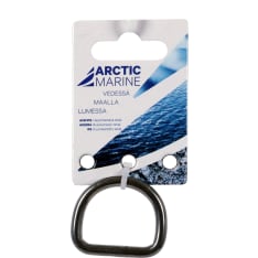 Arctic Marine 6/50mm AISI316 D-ring welded
