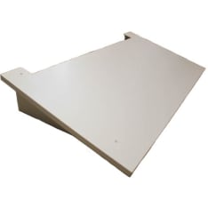 Kiilax valkoinen 1400x700 mm ilmalämpöpumpun suojakatos