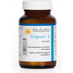 Biolatte Original-L 60 g serving jar nutritional supplement