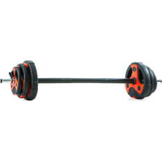 Gymstick 20kg Vinyl Grip pump - setti