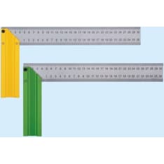 Finbullet 300 mm alumiini suorakulma