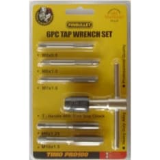Finbullet 6-piece threaded pin set with screwdriver