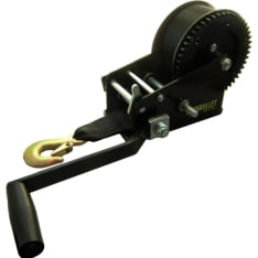 Finbullet 2500 lb boat winch with sling