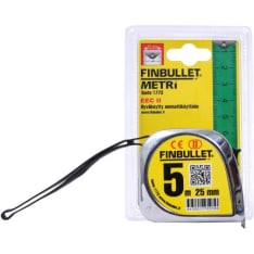 Finbullet 5m 25mm rullamitta