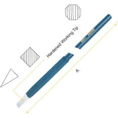 Finbullet 150 cm iron rod