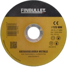 Finbullet 125x1mm metallilaikka