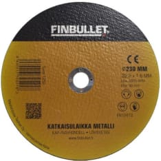 Finbullet 230x1,6mm metallilaikka