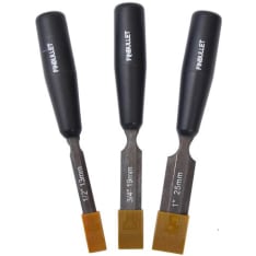 Finbullet 3-piece wood chisel set