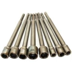 Finbullet 8-piece long magnetic socket set