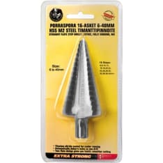 Finbullet 6-40mm HSS M2 Steel askelpora