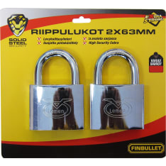 Finbullet 63 mm riippulukkosarja