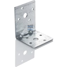 Mitek 60 x 75 x 60 x 2,0 mm vahvistettu kulmarauta