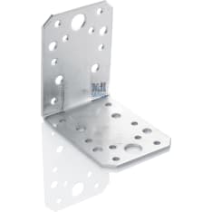 Mitek 90 x 90 x 65 x 2,5 mm ruostumaton kulmarauta