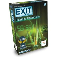 EXIT 2 Salainen laboratorio pakohuonepeli