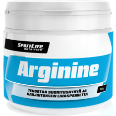 SportLife Nutrition Arginine 200 g L-arginiinijauhe