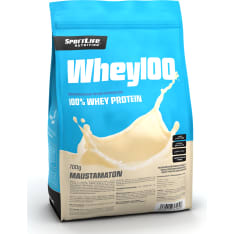 SportLife Nutrition Whey100 Maustamaton 700 g heraproteiinijauhe