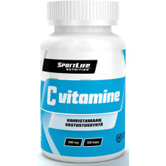 SportLife Nutrition C vitamiini 100 kaps. ravintolisä