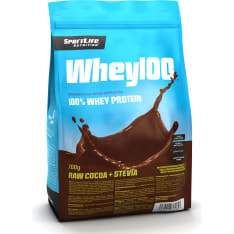 SportLife Nutrition Whey100 Raw Cocoa+Stevia 700 g heraproteiinijauhe