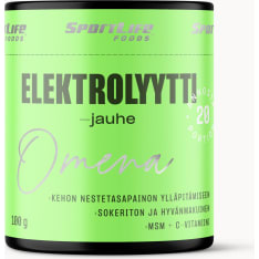 Sportlife Foods Omena elektrolyyttijauhe 100 g ravintolisä
