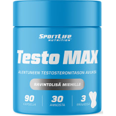 SportLife Nutrition Testo MAX 90kaps ravintolisä