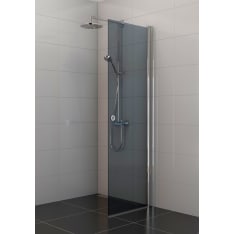 Stocksund SS650H 65x195 cm smoke swinging shower screen