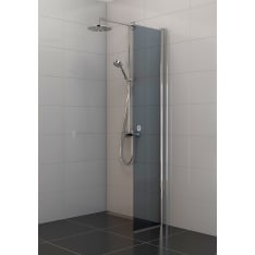 Stocksund SS450H 45x195 cm smoke swinging shower screen