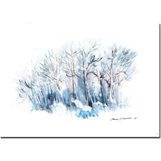 Minna Immonen Winter Morning 50x70cm poster