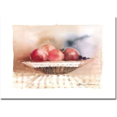 Minna Immonen's Apple Basket 50x70cm poster