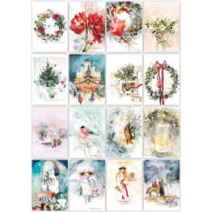 Minna-Kortti Rauhallista Joulua joulupostikorttilajitelma