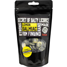 Namitupa Lemon Salmiac - Sitruunasalmiakki 100 g pussi