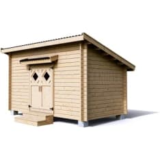 Kannala 10,6m² pulpettikattoinen varasto