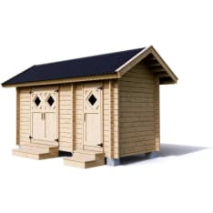 Kannala 8,5m² varasto-puucee