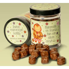 Enkelin Eväspussi Happy grandma´s treat - milk chocolate coated licorice