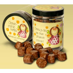 Enkelin Eväspussi Treat for happy days - milk chocolate coated licorice