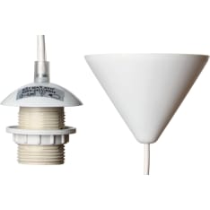 Matrolight E27 white lighting cord set with plug