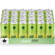 Puhdistamo Natural Energy Drink Pear 24x330 ml energiajuoma