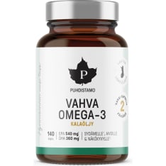 Puhdistamo Vahva Omega -3 140 kaps ravintolisä