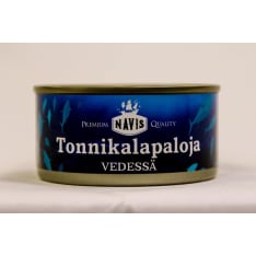 Navis 185g/140g tonnikalapaloja vedessä