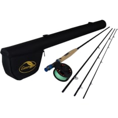 Eumer Tosi iisi Harjus 8' 4 fly fishing set