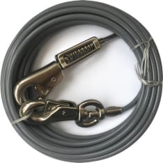 Dog TIE-OUT 113 kg / 9 m kiinnitysvaijeri