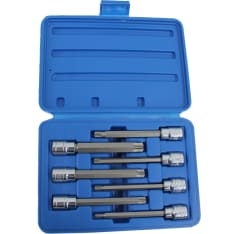 Mr-Product 7-piece 3/8" 110mm torx bit set