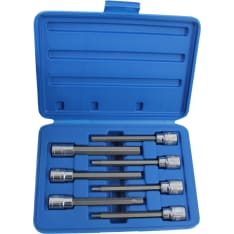 Mr-Product 7-piece 3/8" 110mm hex bit set