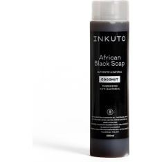 Inkuto Afrikkalainen musta nestesaippua kookos 200 ml
