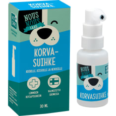 Nousnous 30 ml korvasuihke koirille ja kissoille