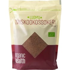 Organic Health Luomu 400g täyskookossokeri