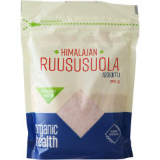 Organic Health Himalajan Jodioitu 500 g hieno ruususuola